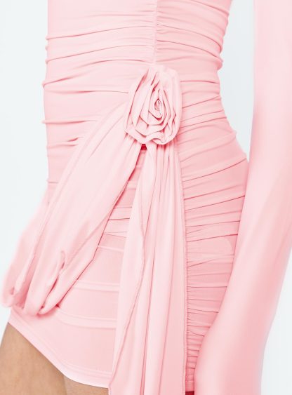 Glory Mini Dress Blush