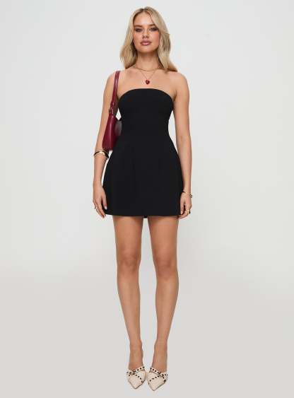 Riccoli Mini Dress Black
