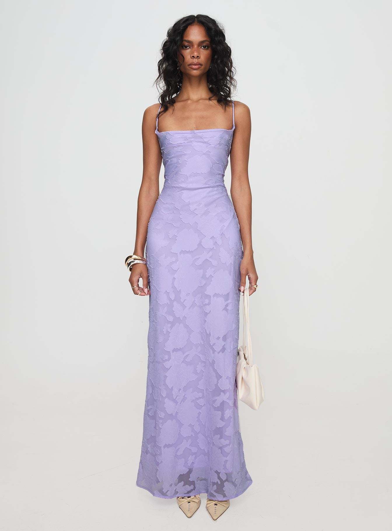 Celena Maxi Dress Lilac