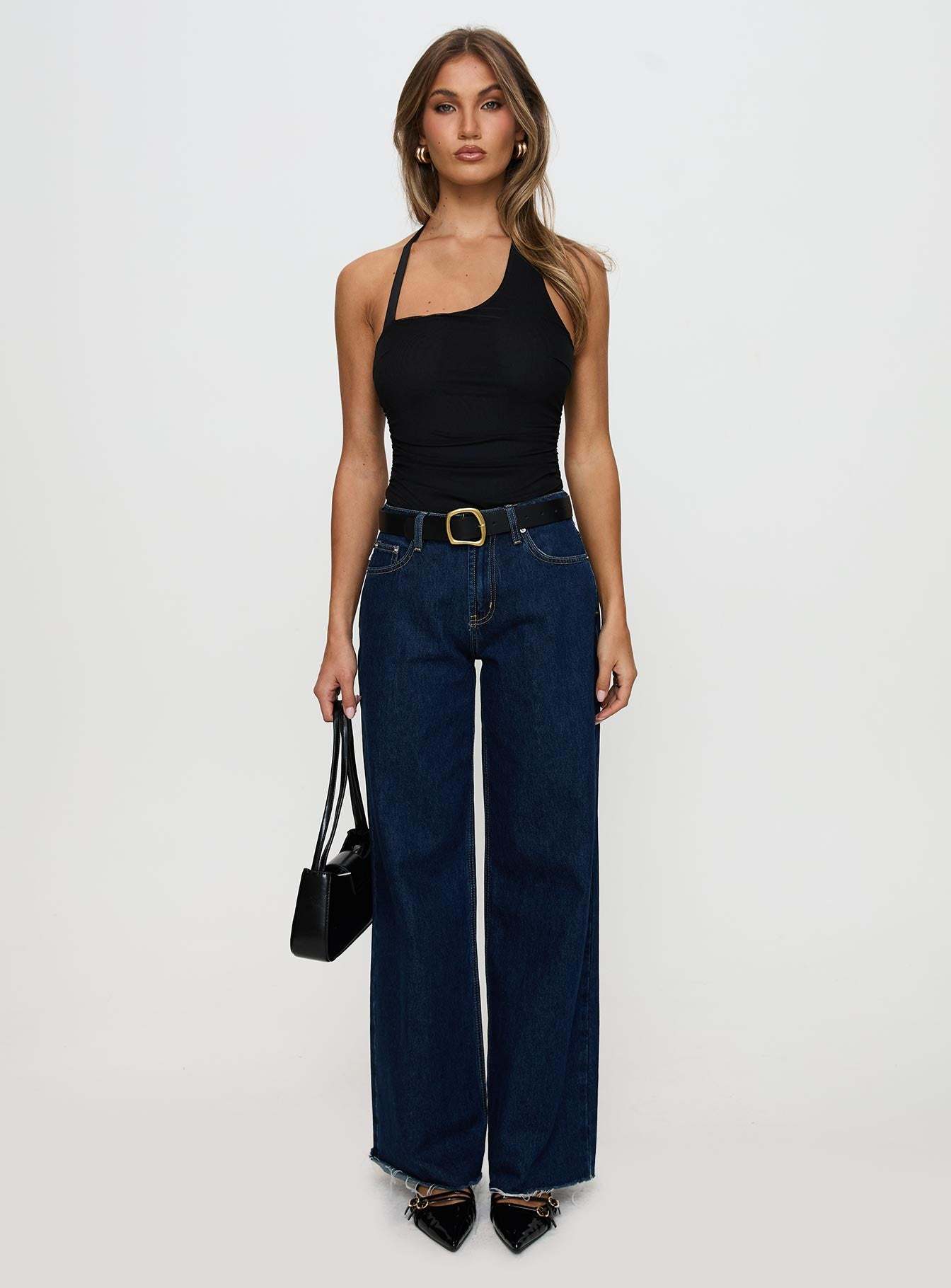 Siennah Bodysuit Black