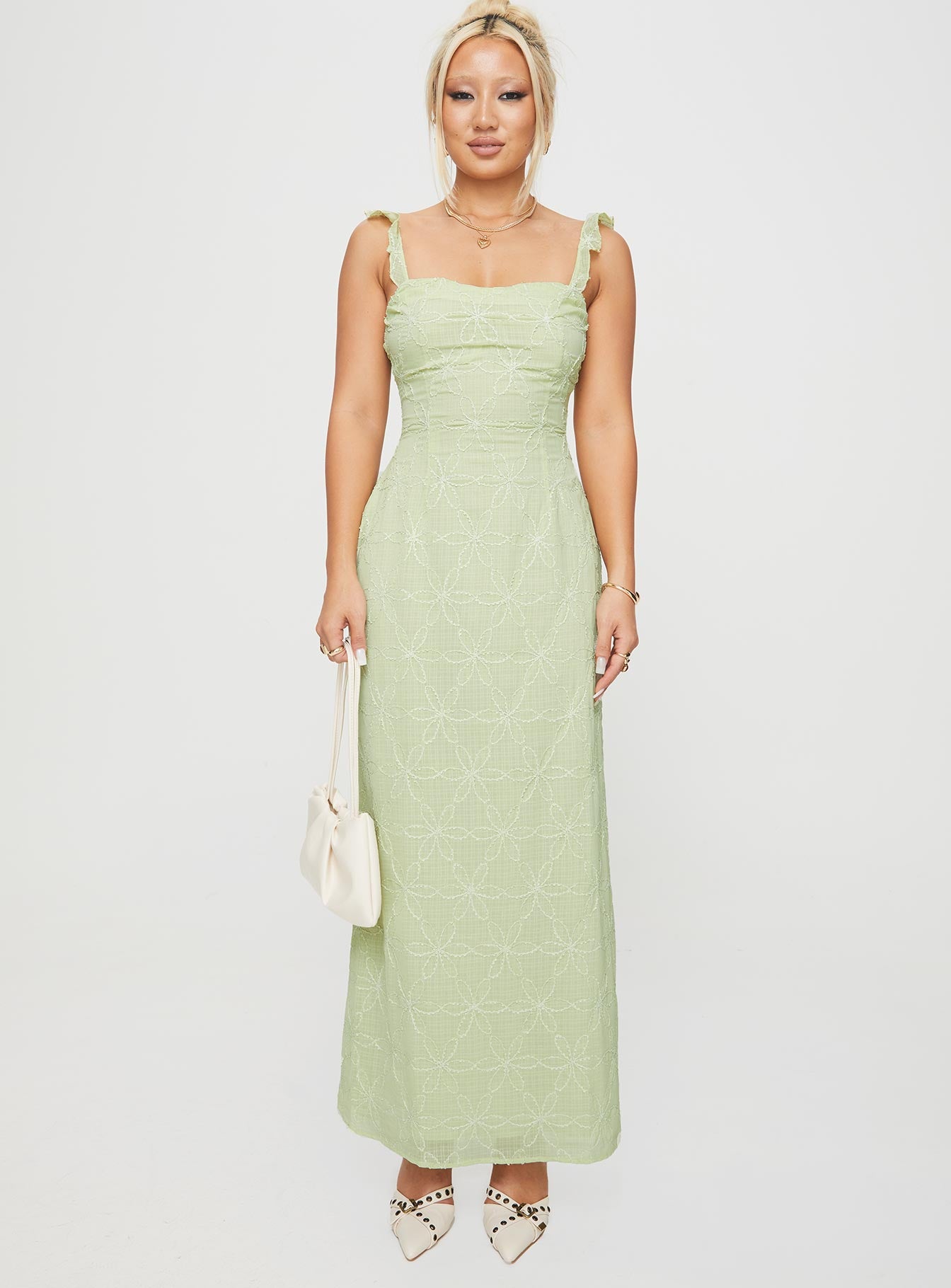 Burner Maxi Dress Green