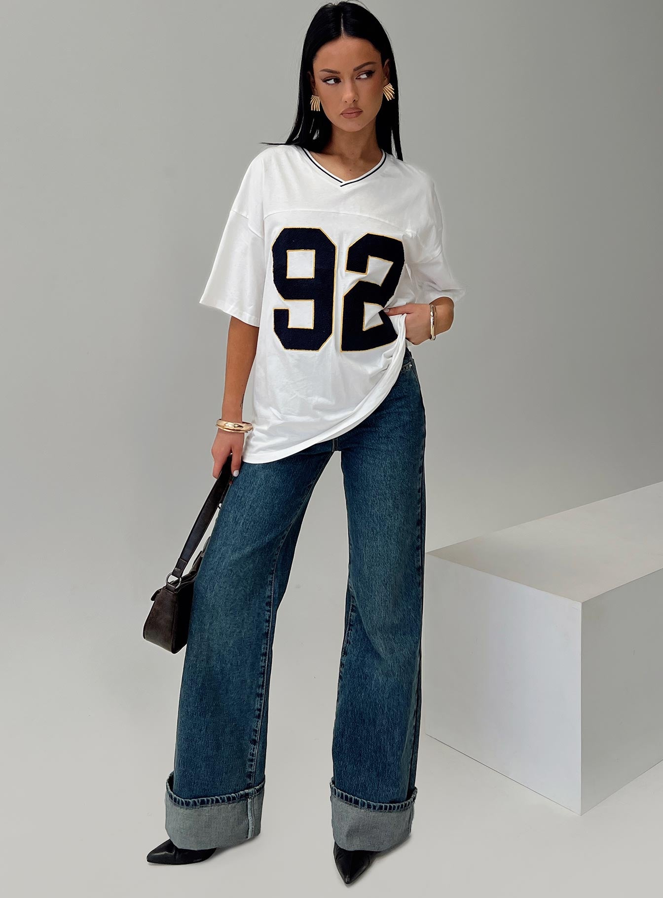 92 Charm Top White-Artabri