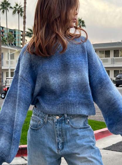 Adina Sweater Blue-Artabri