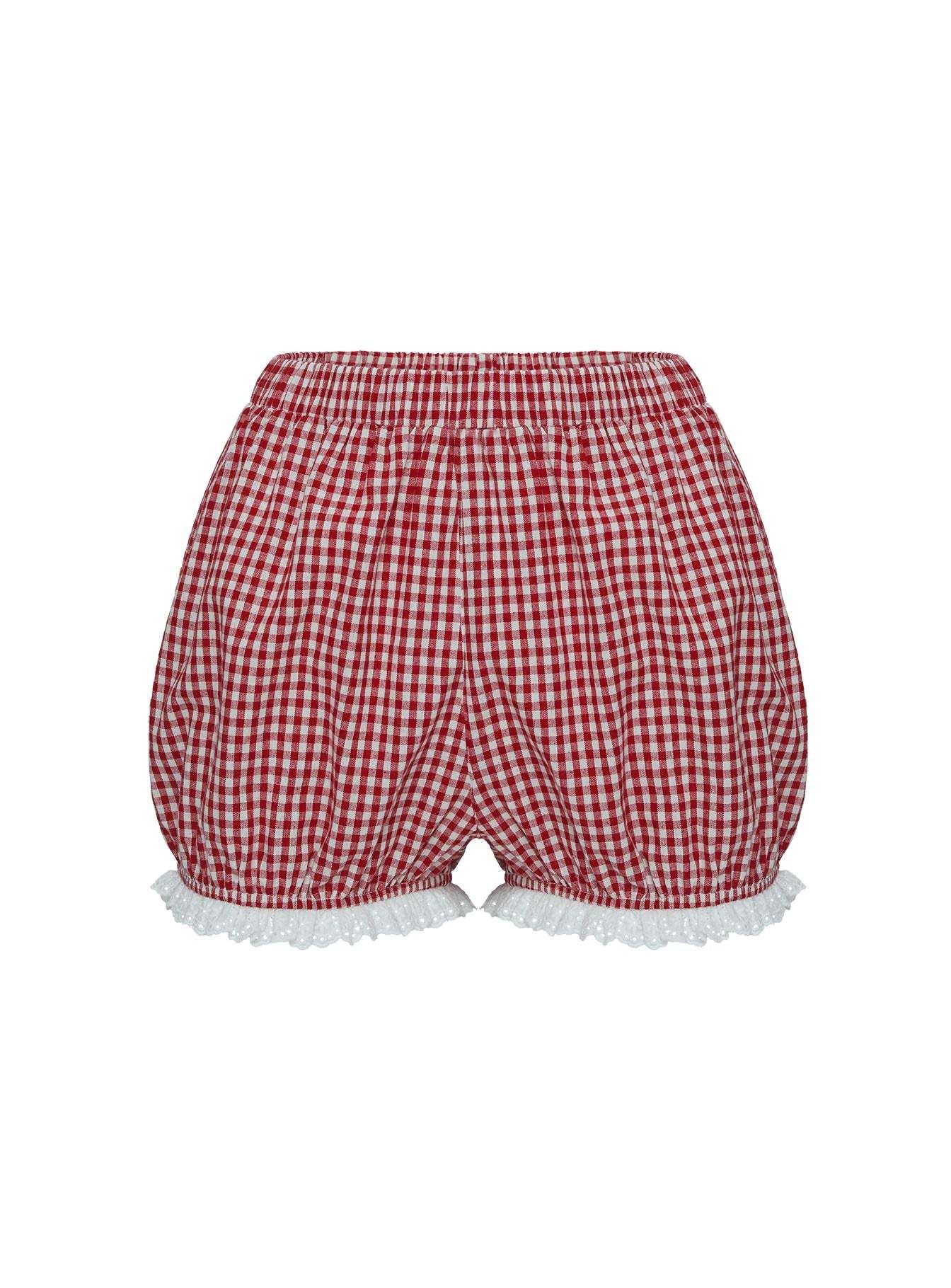 Bruncheon Shorts Red/White