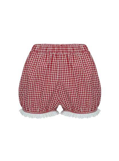 Bruncheon Shorts Red/White