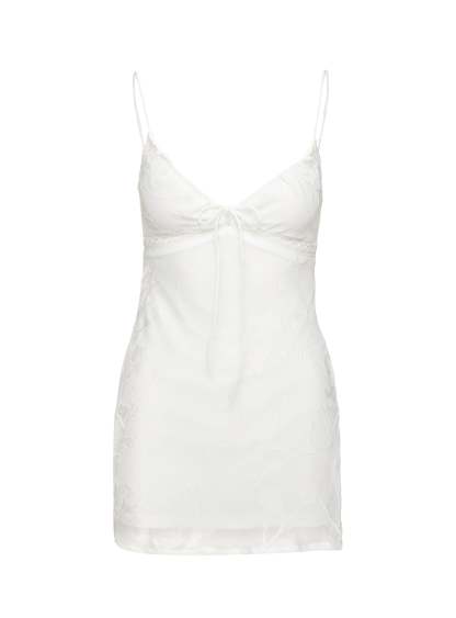 Emilee Mini Dress White