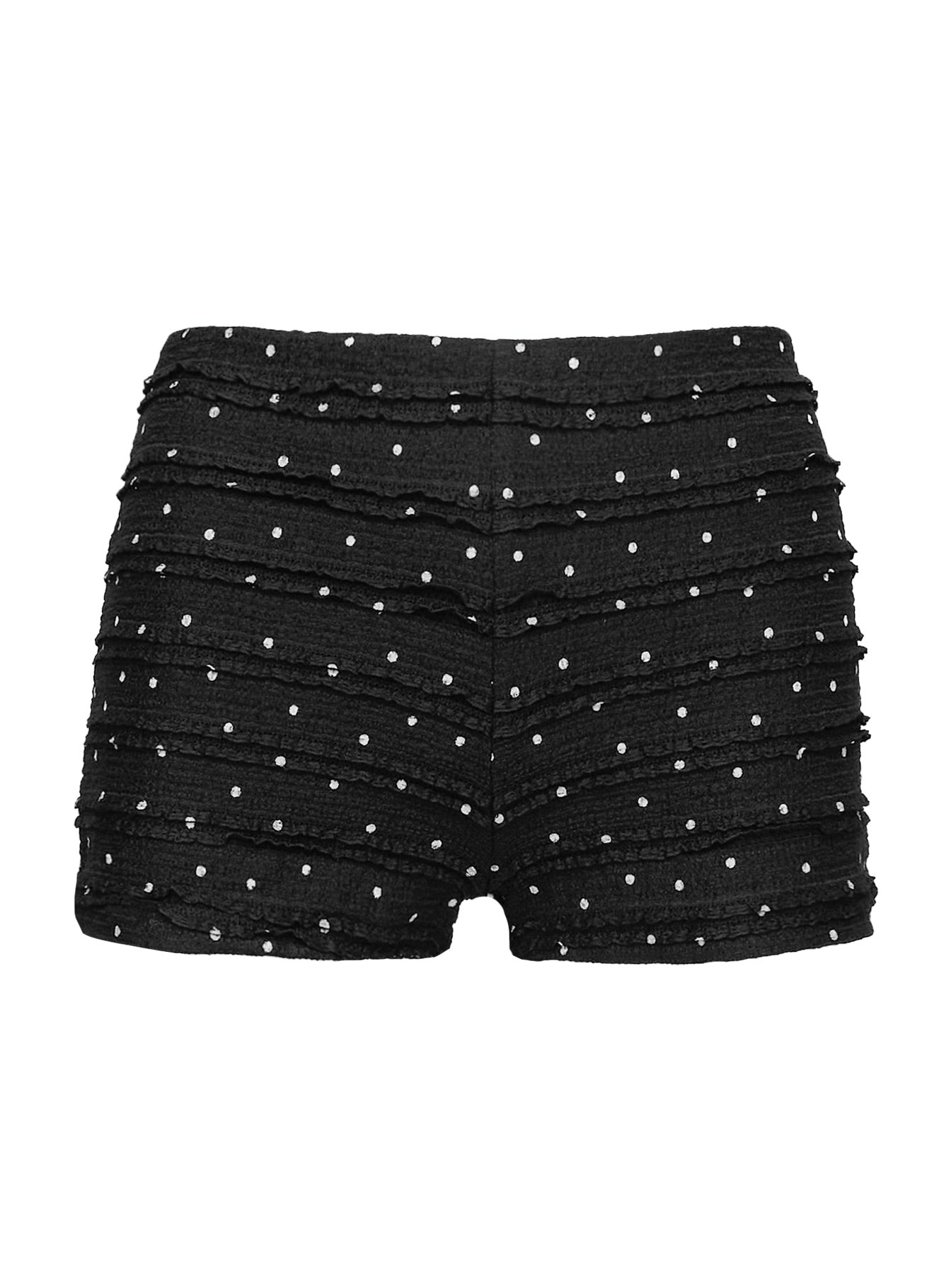 Moonie bloomer short black / white