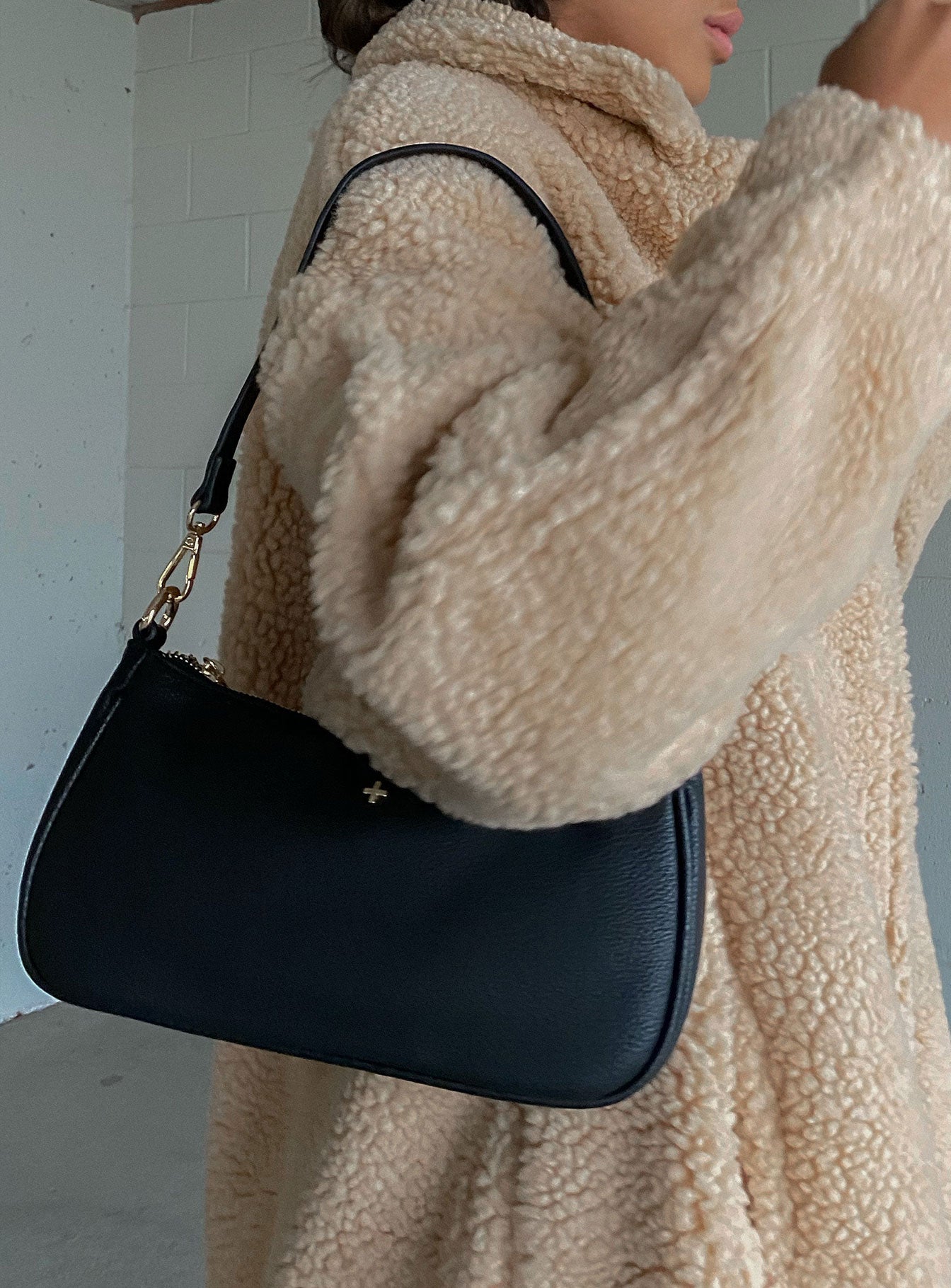 Peta & Jain Piper Bag Black Pebble