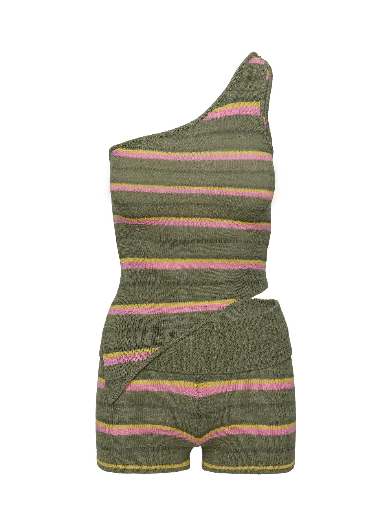 Yuki Knit Set Green Multi