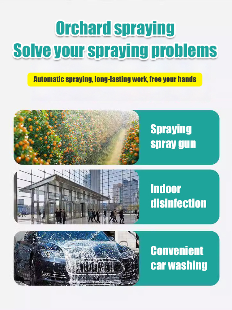 Efficient high pressure atomizing spray gun