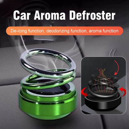 Car double ring suspension defroster
