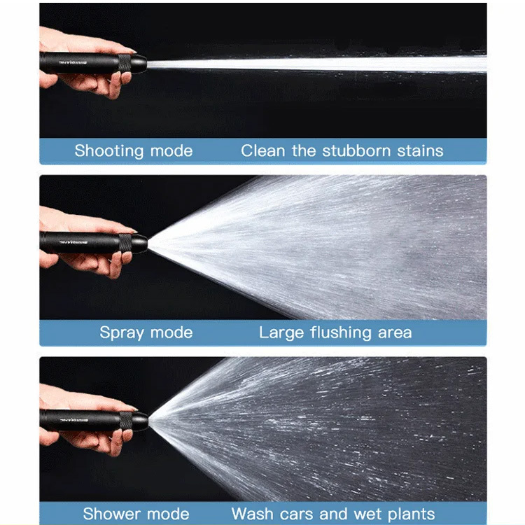 The most convenient high pressure water spray so far,Big nozzle,Large amount of water
