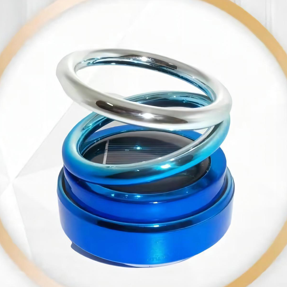 Car double ring suspension defroster