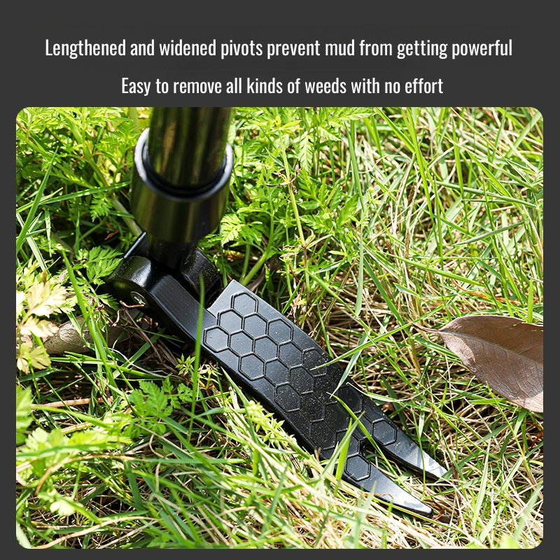 Weed puller no bending three-stage standing weeder weed puller rooter manual garden tool