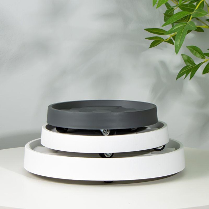 Removable universal thickened flower pot base chassis mobile flower pot tray household universal whe