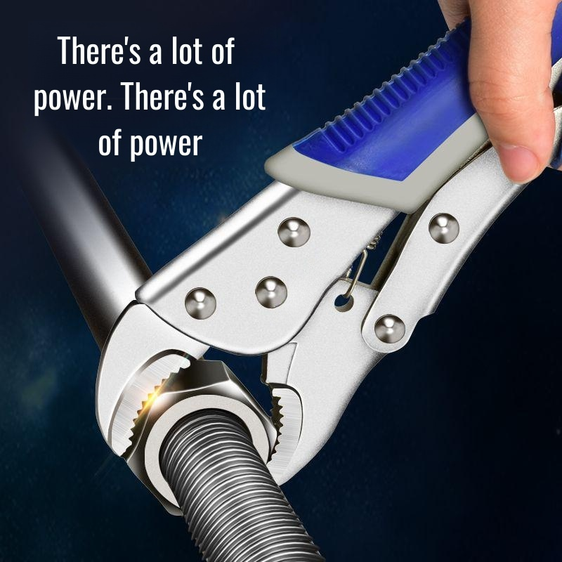 Power pliers multi-function universal pliers pressure pliers manual clamp fixing tool power pliers C