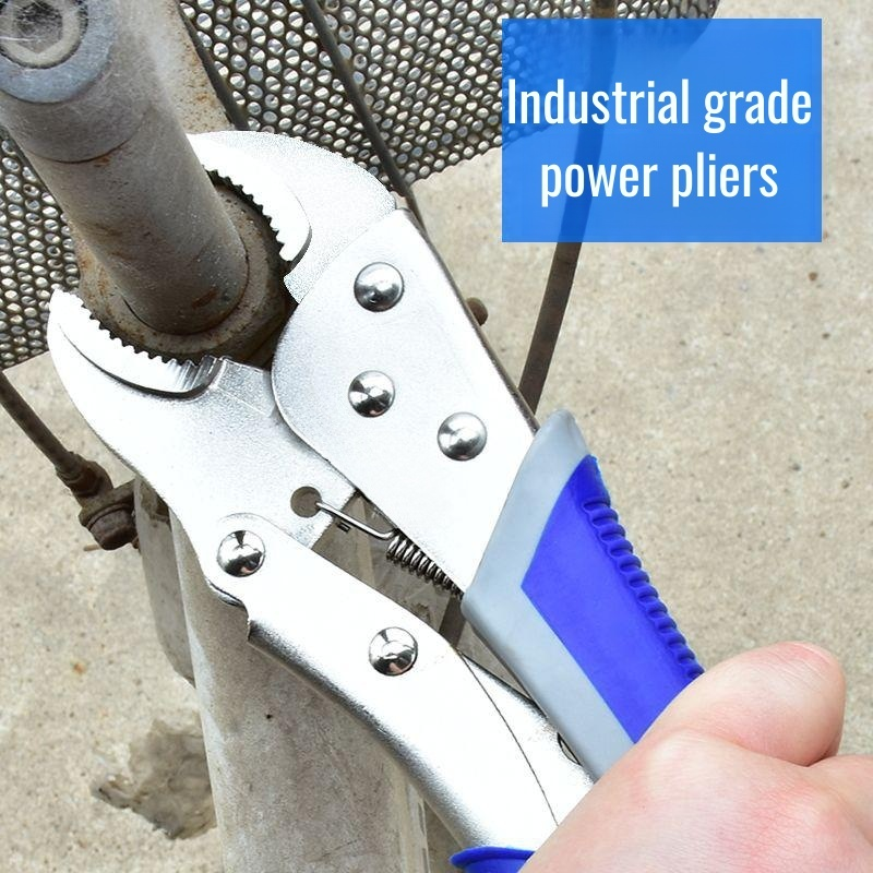 Power pliers multi-function universal pliers pressure pliers manual clamp fixing tool power pliers C