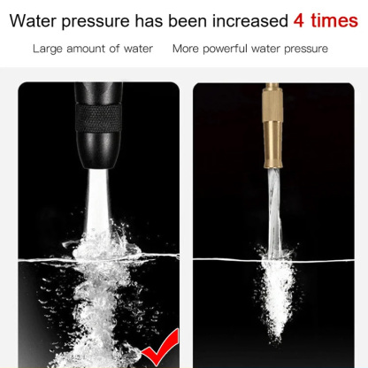 The most convenient high pressure water spray so far,Big nozzle,Large amount of water