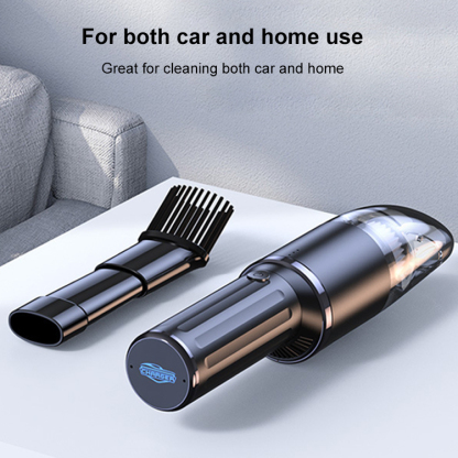 Handheld wireless vacuum cleaner for both car and home use