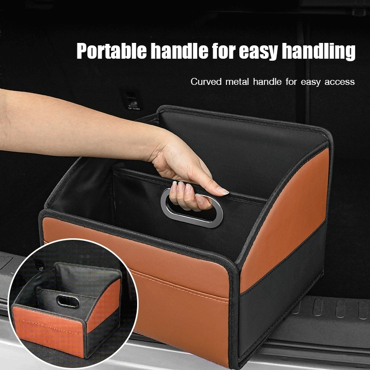 Foldable passenger seat storage box