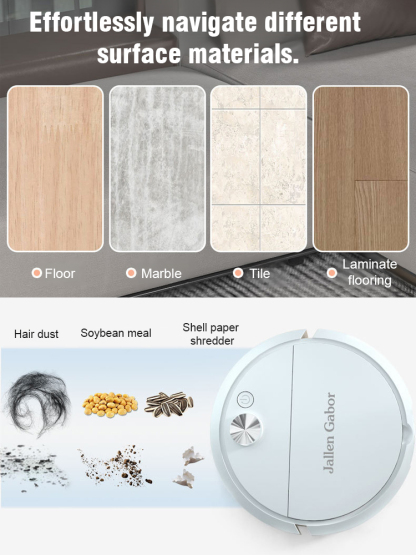 【New Style】 Powerful, Disinfecting, and Low-Noise 🧹 Robot Vacuum Cleaner 🔇