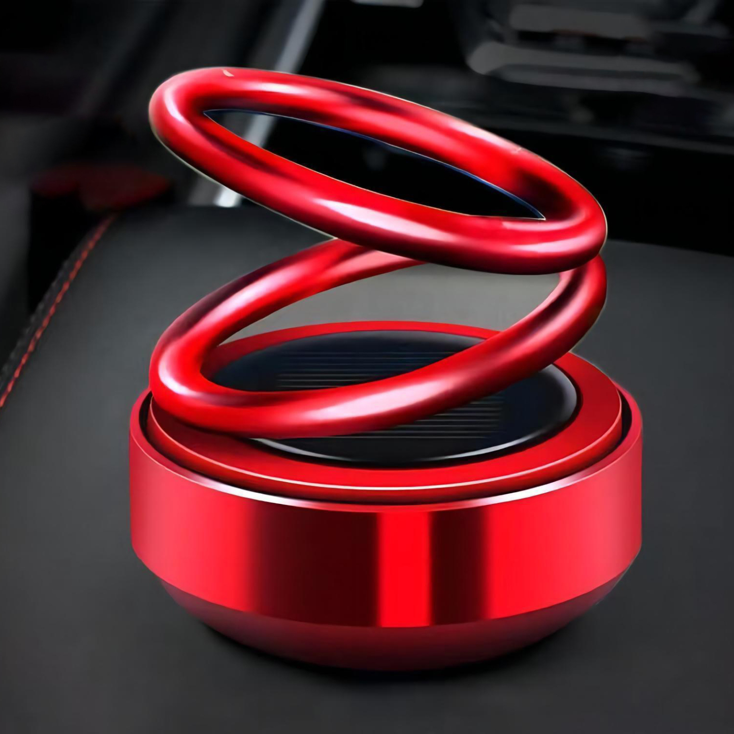 Car double ring suspension defroster
