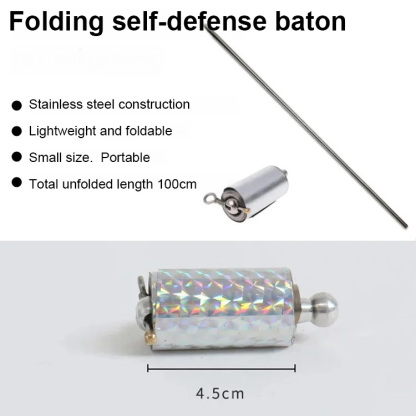  Multifunctional Self-Defense Telescopic Metal Rod 🛡️🔧