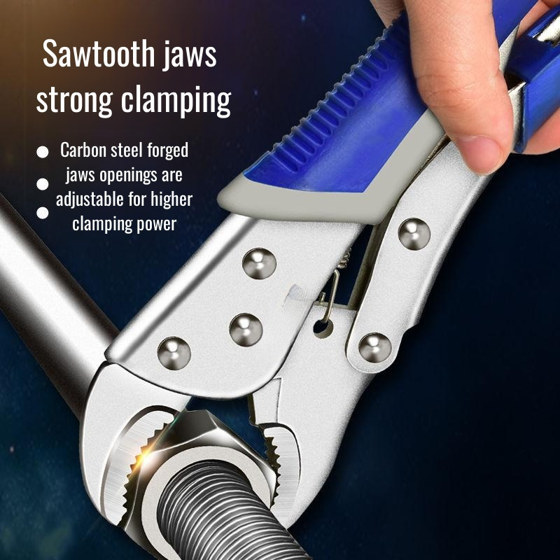 Power pliers multi-function universal pliers pressure pliers manual clamp fixing tool power pliers C