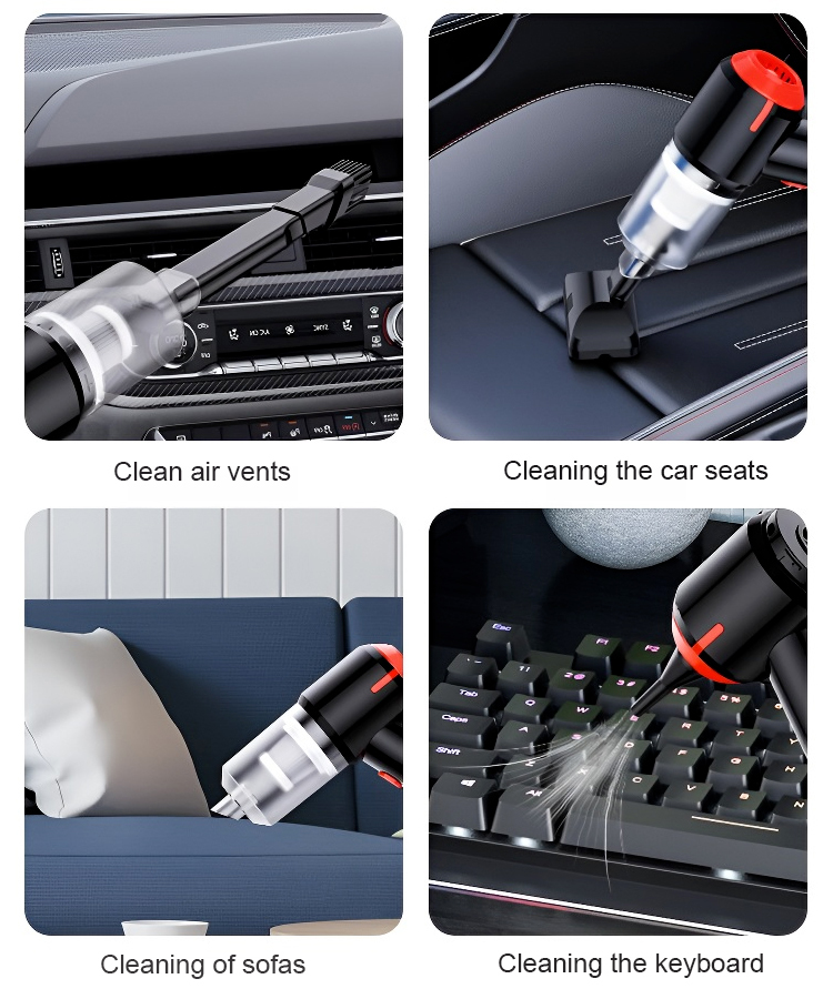 Cordless Rechargeable Portable Car Vacuum Cleaner