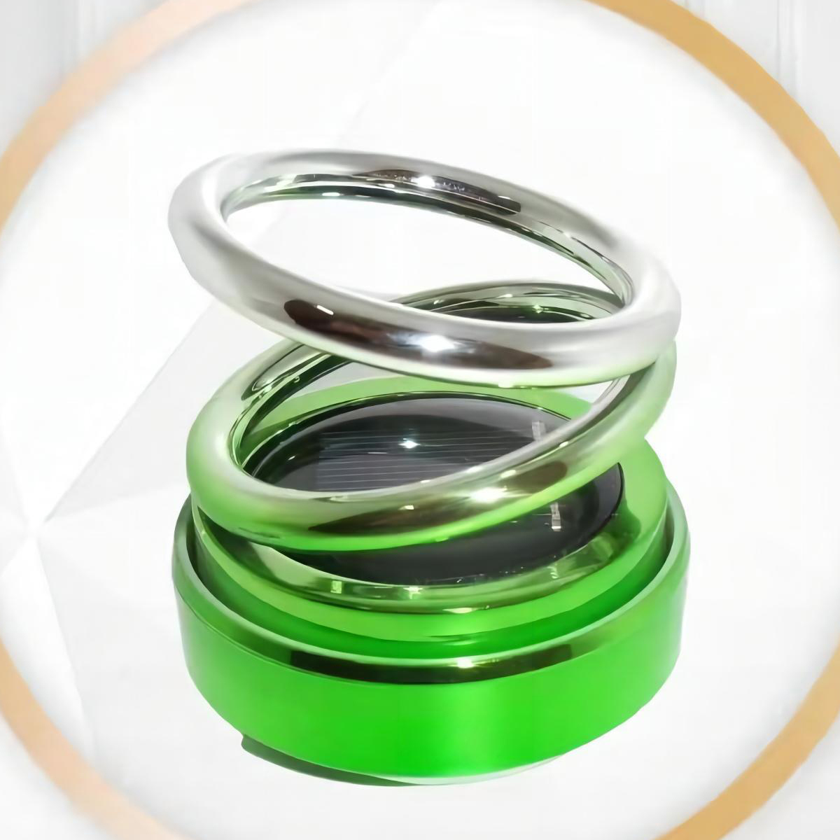Car double ring suspension defroster