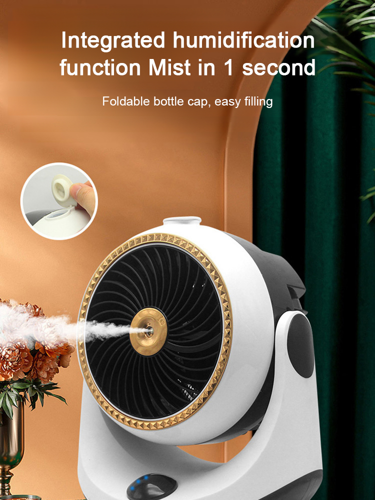 [Warm, aber nicht trocknend] Silent household spray hot and cold dual-purpose air heater