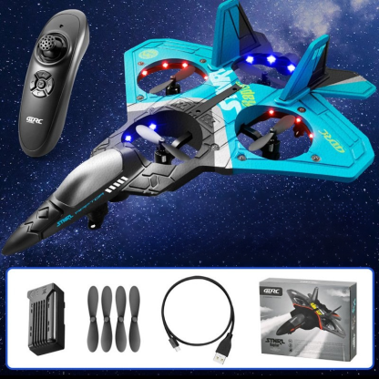 Let kids enjoy electronics in the yard! Children's fall-resistant remote control stunt glider. 🏡🛩️📱