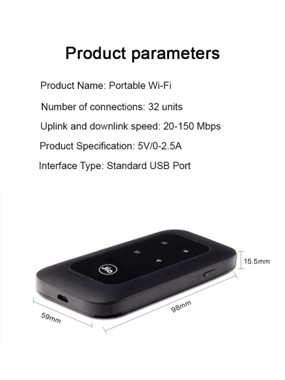 Lifetime free mobile WiFi, 2024 model, 5G speed, enjoy seamless travel! 📶🚀