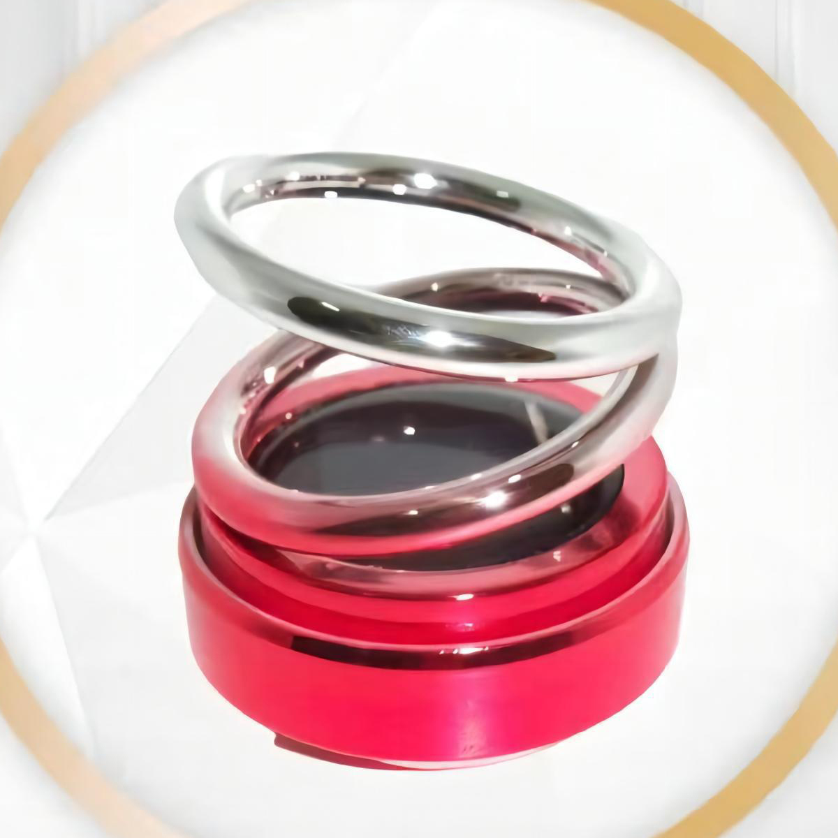Car double ring suspension defroster