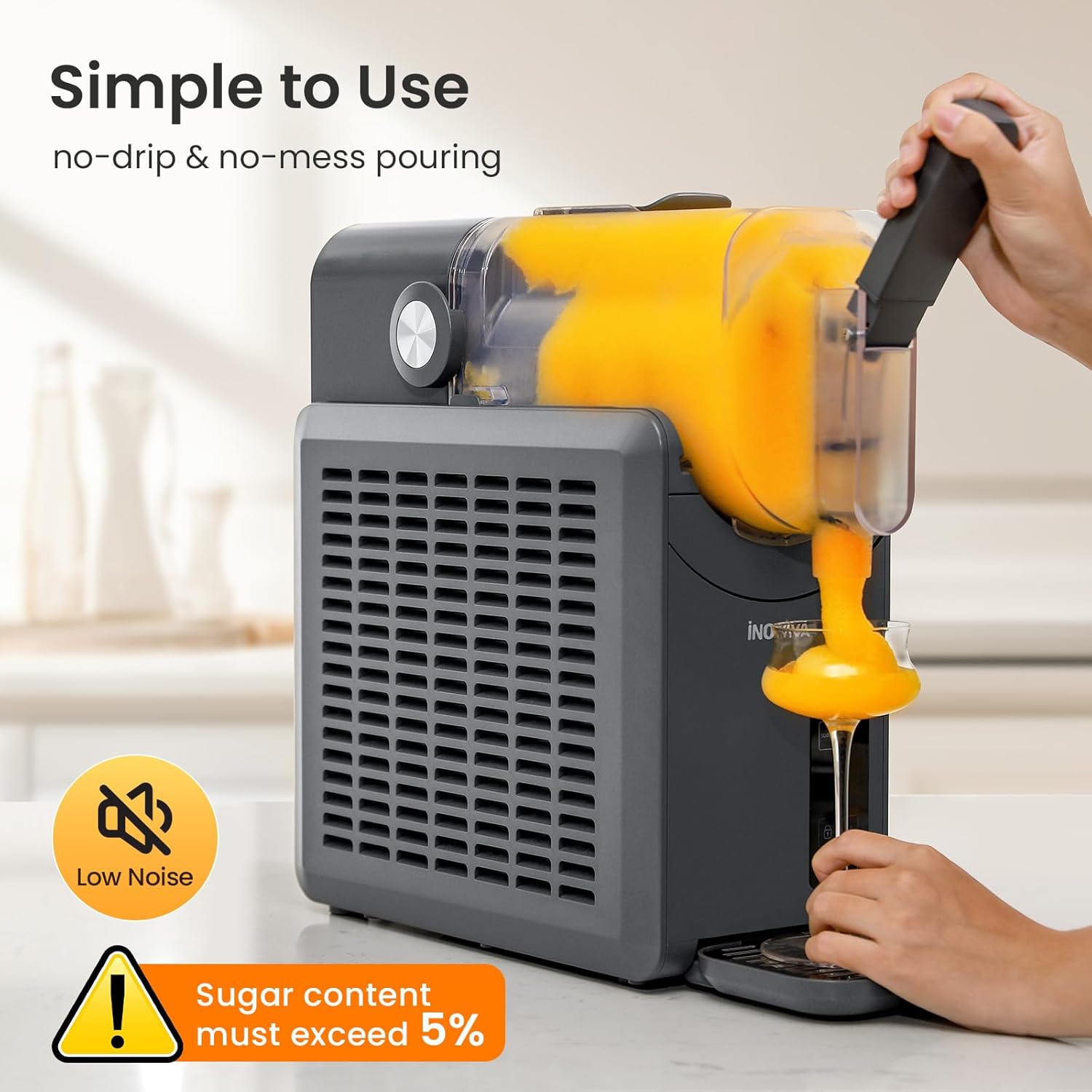 Anti-Seasonal Clearance Sale-68 oz  Slushy Machine for Home
