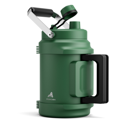 Insulated Water Jug with 2-in-1 Lid and Dual Handle
