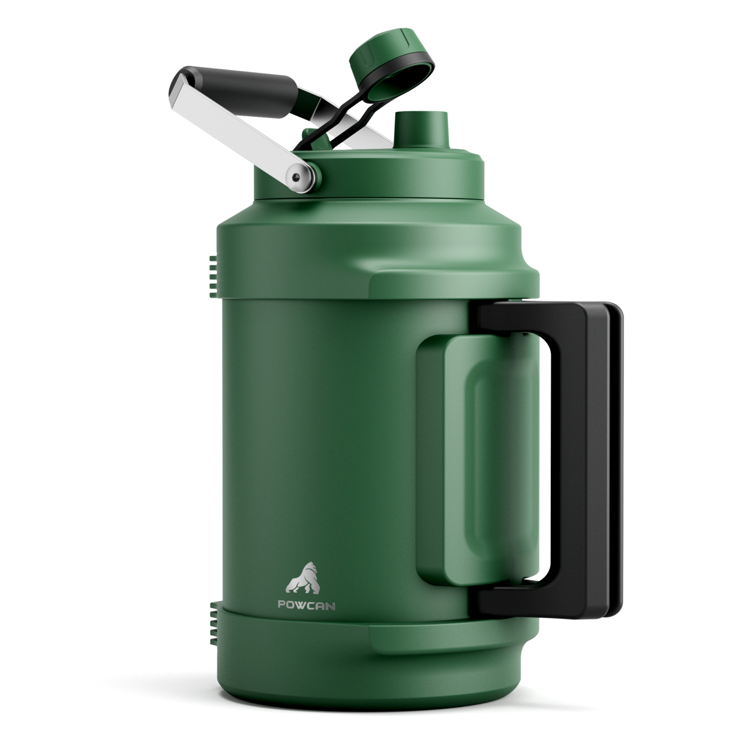 1 Gallon / 128 oz Insulated Water Jug with 2-in-1 Lid and Dual Handle