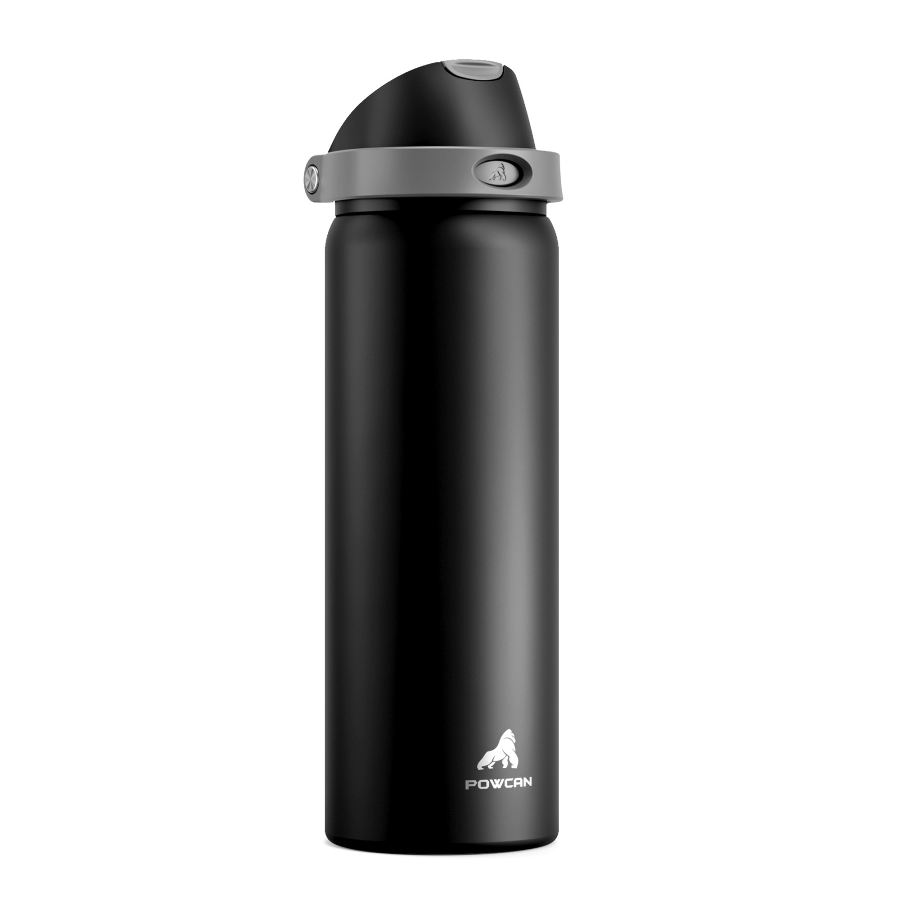 32 oz 2-in-1 Lid with Push-Button Spout Water Bottle