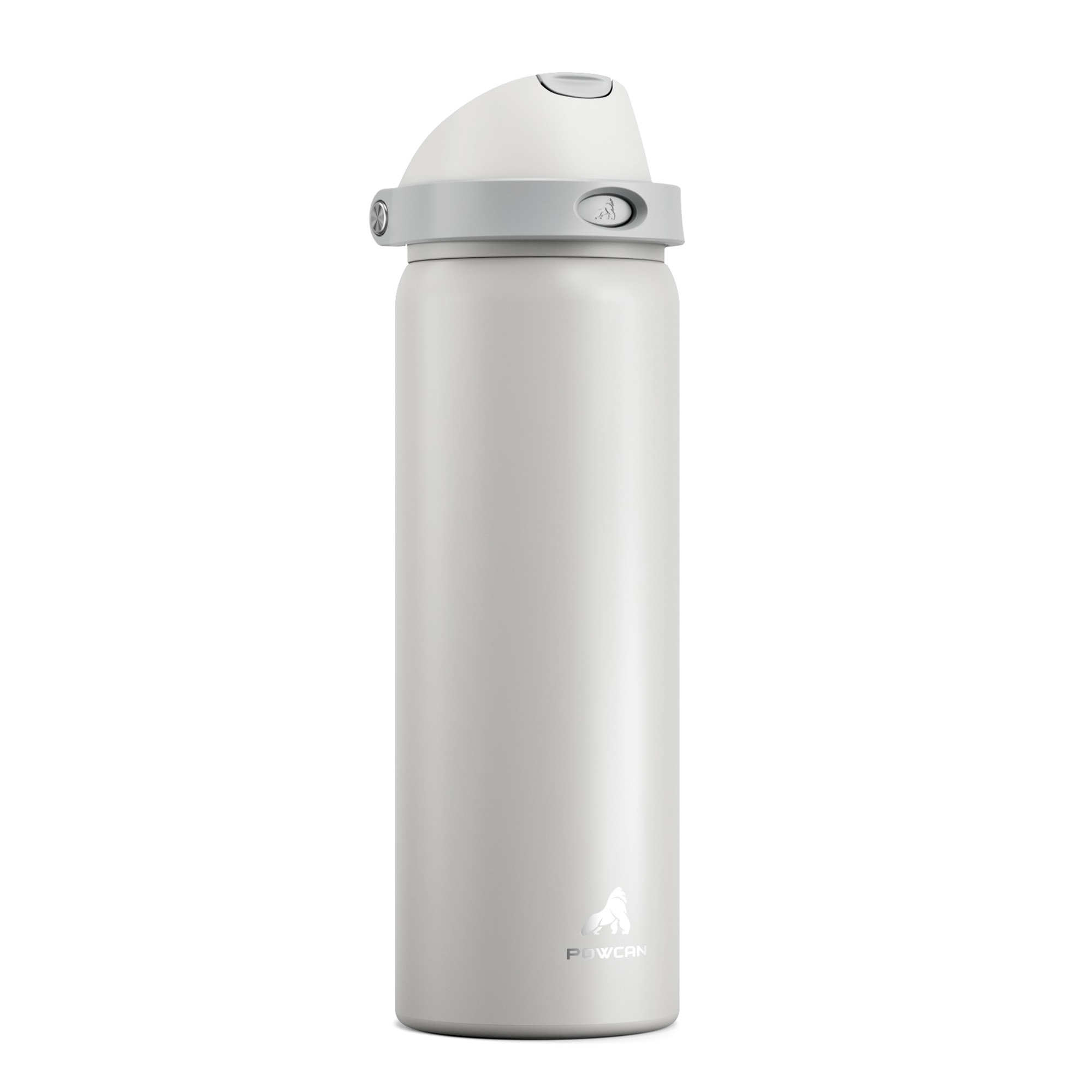 32 oz 2-in-1 Lid with Push-Button Spout Water Bottle
