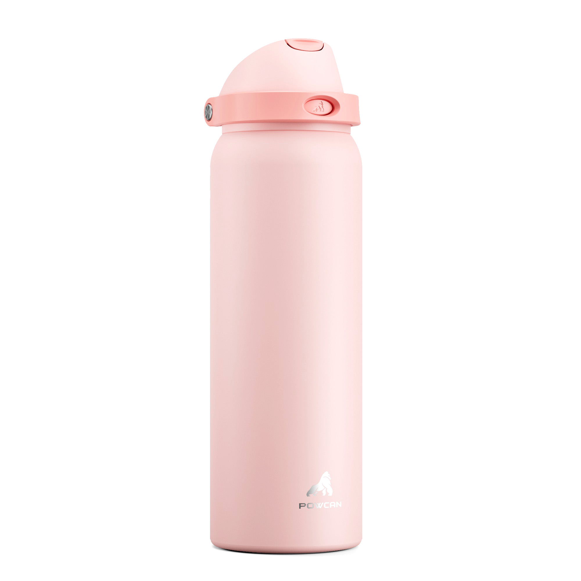 40oz 2-in-1 Lid with Push-Button Spout Water Bottle
