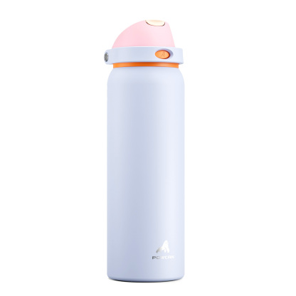 40oz 2-in-1 Lid with Push-Button Spout Water Bottle