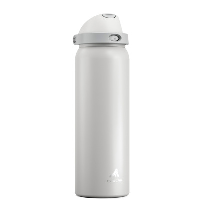 40oz 2-in-1 Lid with Push-Button Spout Water Bottle