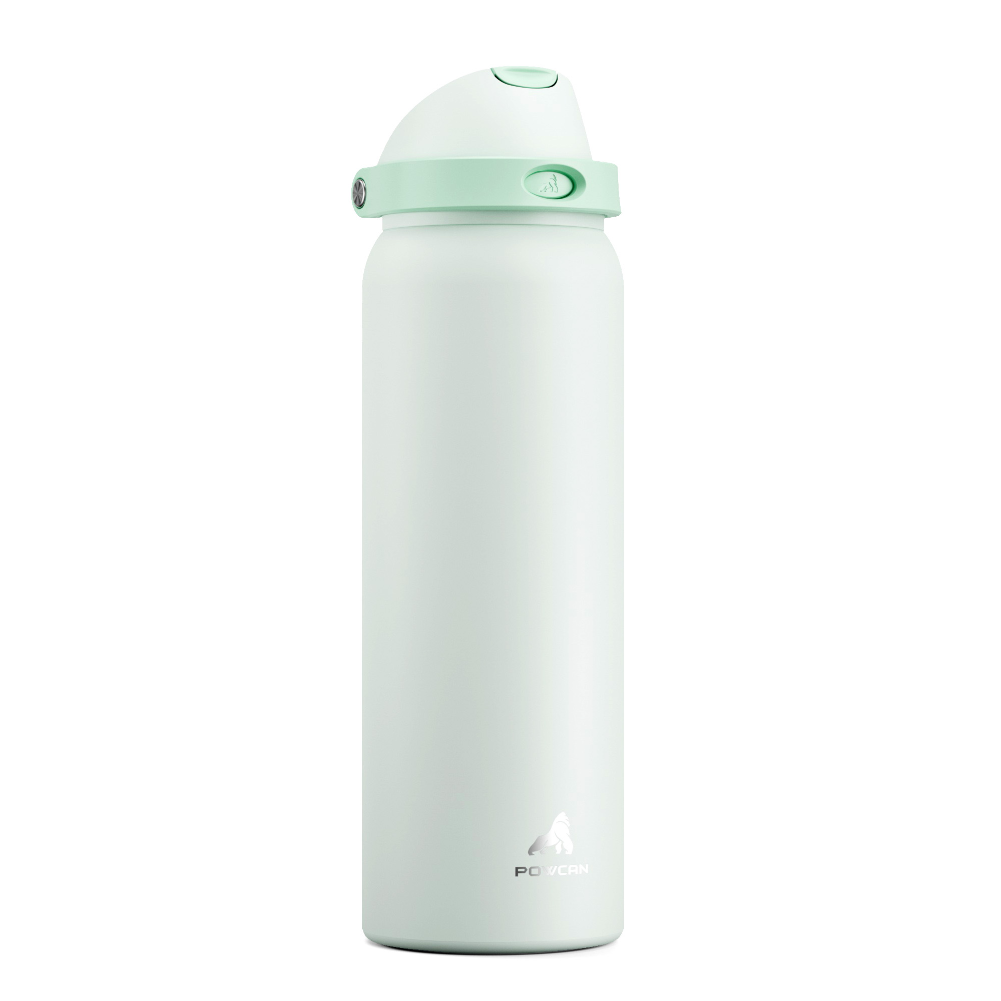 40oz 2-in-1 Lid with Push-Button Spout Water Bottle