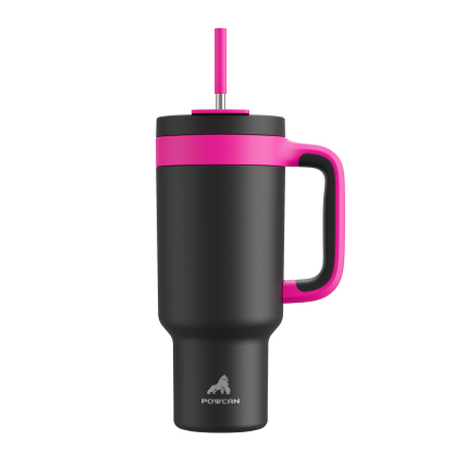 40 oz Tumbler with 2-in-1 Metal Straw Lid - Pure Collection