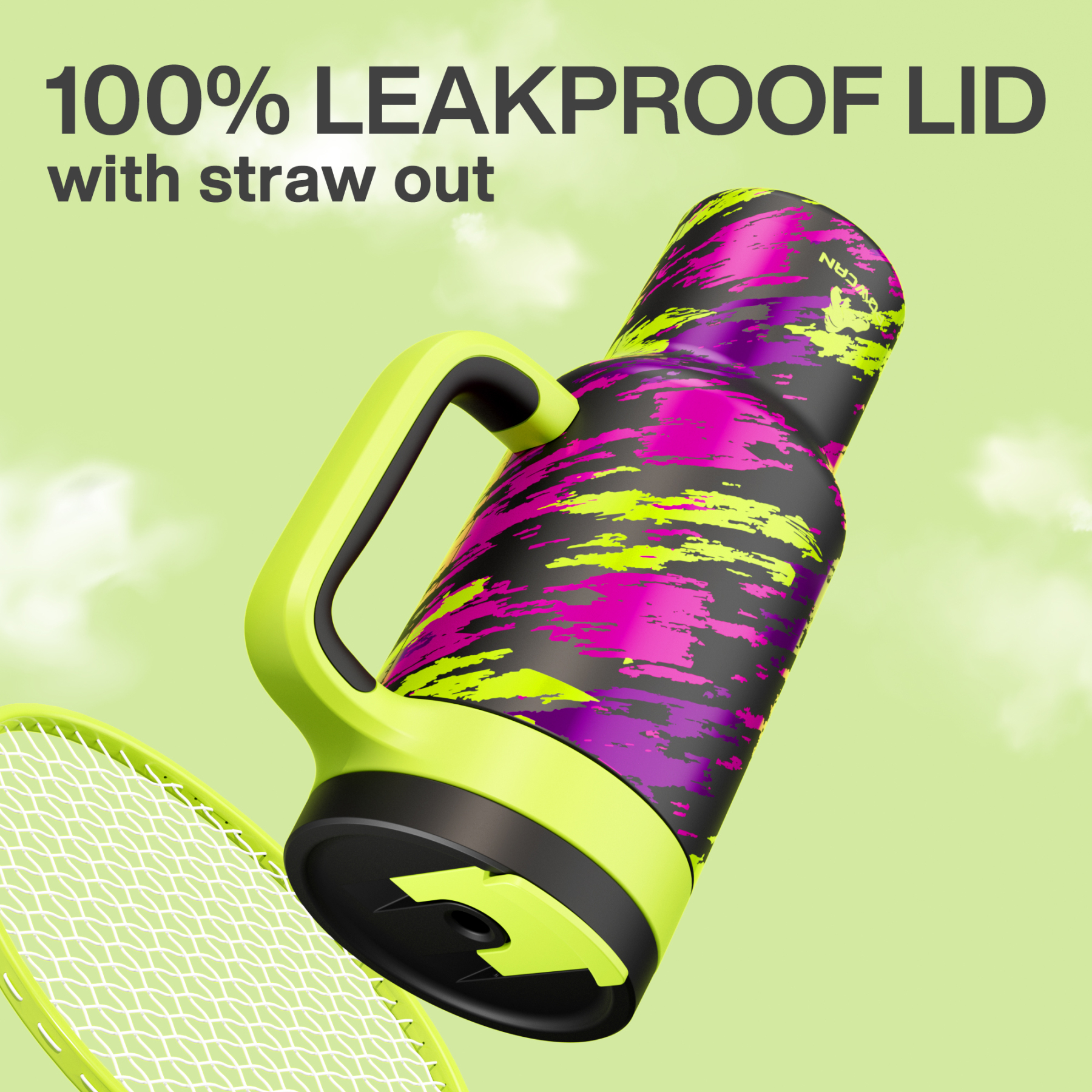 40 oz Tumbler with 2-in-1 Metal Straw Lid