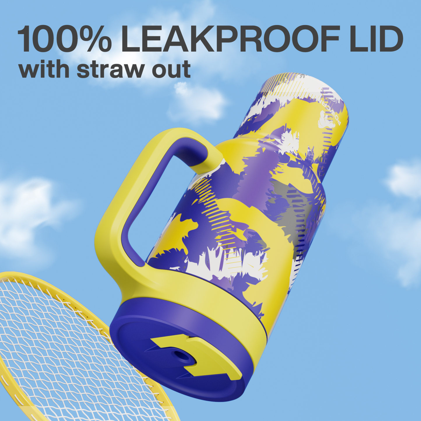 40 oz Tumbler with 2-in-1 Metal Straw Lid