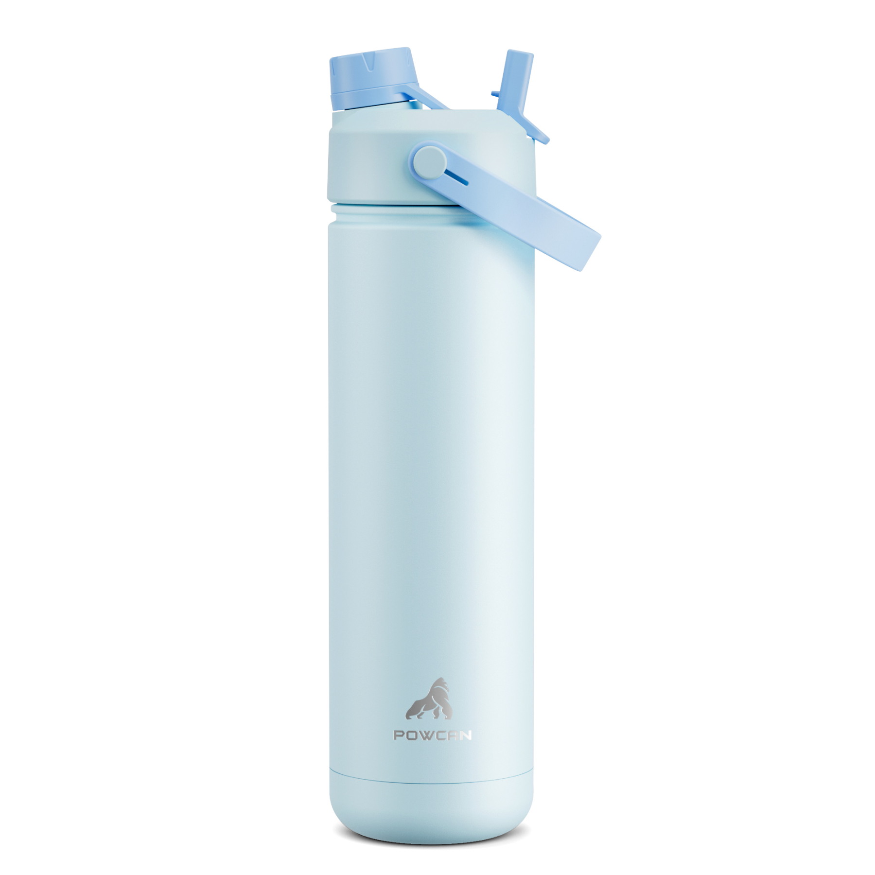 26 oz Insulated Water Bottle with 2-in-1 Straw and Spout Lid - Pure Collection