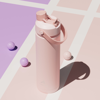 26 oz Insulated Water Bottle with 2-in-1 Straw and Spout Lid - Pure Collection