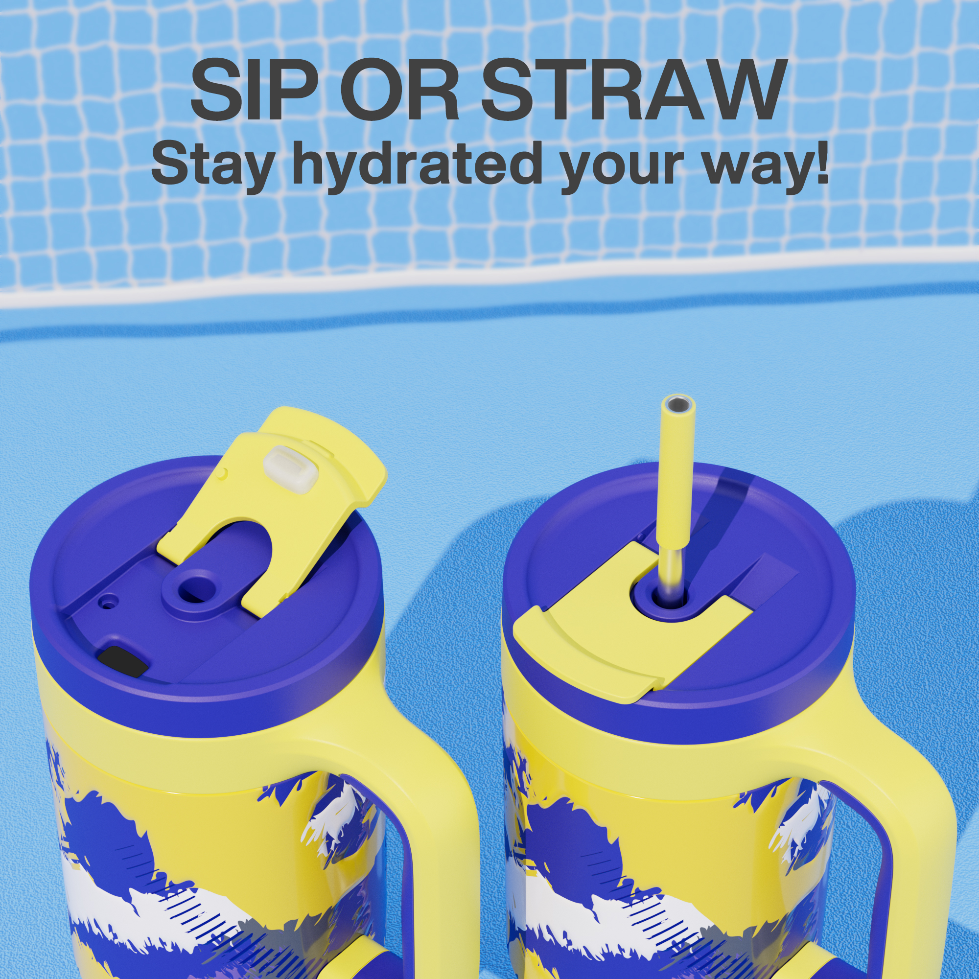 40 oz Tumbler with 2-in-1 Metal Straw Lid