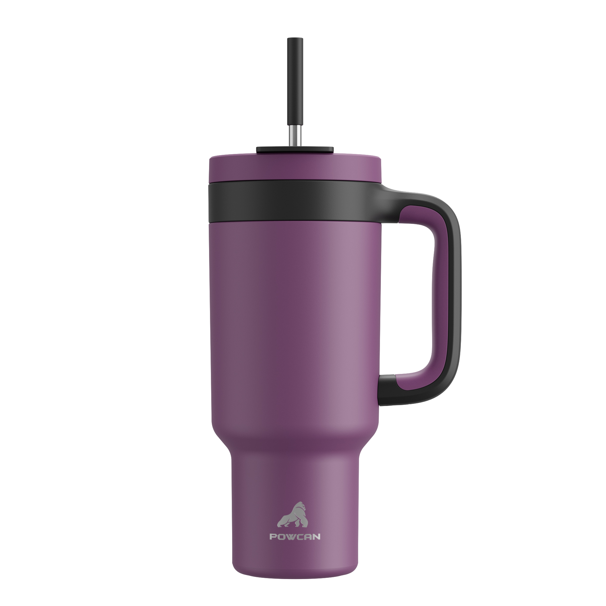 40 oz Tumbler with 2-in-1 Metal Straw Lid - Pure Collection